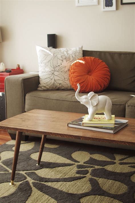 Once you've established a solid sofa for your living room, the coffee table is arguably just as important. DIY Mid-Century Modern Coffee Table - A Pair of Pears ...