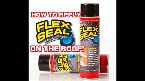 Flex seal is the flagship product of the flex seal family. How To Properly Use Flex Seal To Fix A Roof Leak - YouTube