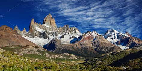 Mount Fitz Roy Argentina High Quality Nature Stock Photos ~ Creative