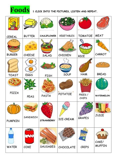 Food And Drinks Online Worksheet For Cuarto You Can Do The Exercises