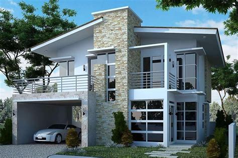 Model desain rumah kost minimalis 2 lantai mewah nyaman via kreasirumah.net. 10 Model Desain Rumah Tingkat Minimalis Favorit Keluarga