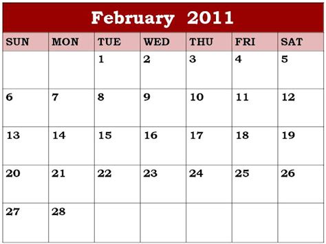 The Temptation News February Calendar