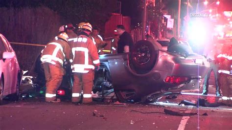 Suspected Dui Crash In Weho Kills 1 Injures 3