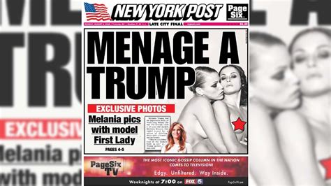 Las Fotos Prohibidas De Melania Trump Desnuda Con Una Mujer Infobae