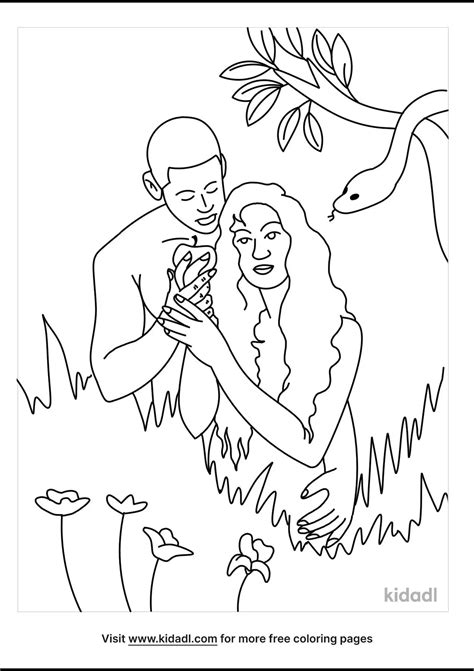 Free Garden Of Eden Coloring Page Coloring Page Printables Kidadl