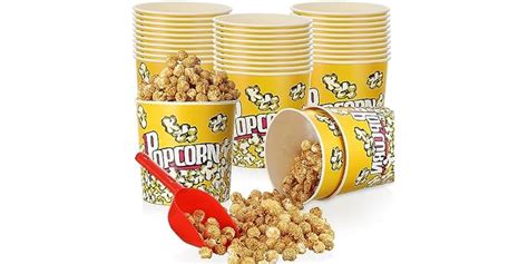 153 Pc 85 Oz Reusable Popcorn Buckets