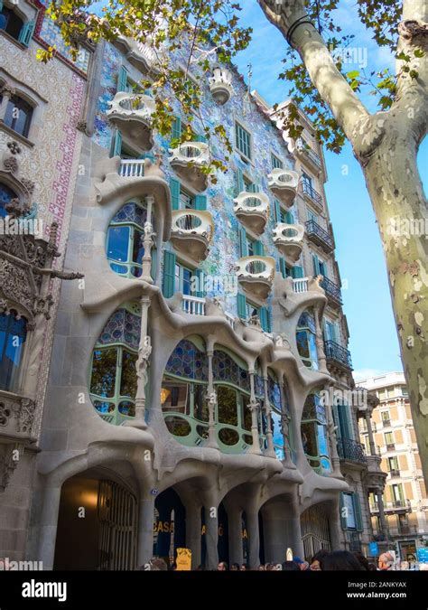 Casa Batlló Barcelona Stock Photo Alamy