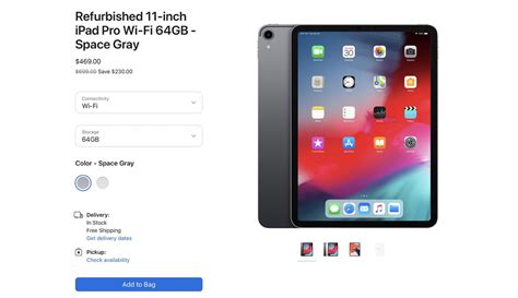 Apple Lowers Prices Of Refurbished Inch Ipad Pro Models Following