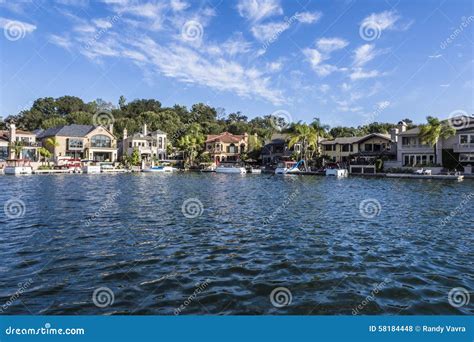 Lake Mission Viejo Stock Photo Image Of Mountain California 58184448