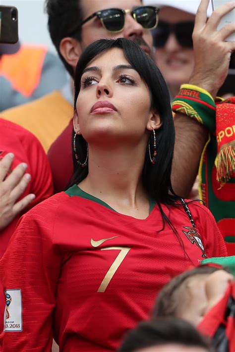 Публикация от georgina rodríguez (@georginagio) 11 июн 2020 в 9:34 pdt. Georgina Rodriguez at the Portugal vs Morroco match in Russia - 1 : luvcelebs