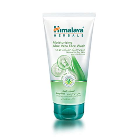 Buy Himalaya Face Wash Moisturizing Aloe Vera 150ml Online Lulu