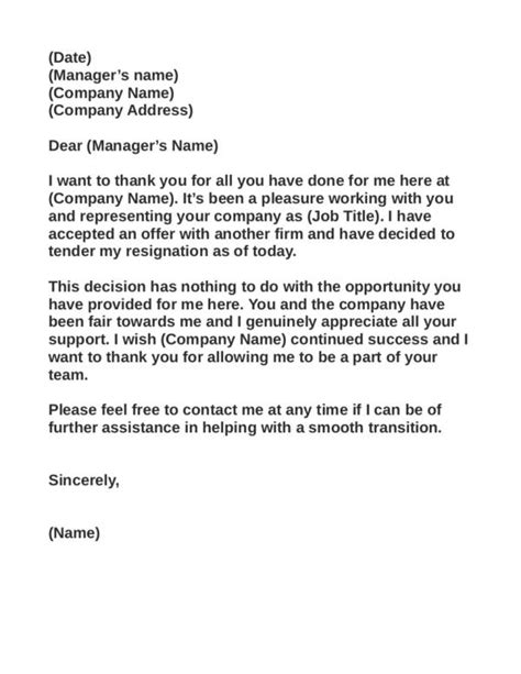 Polite And Thankful Resignation Letter How To Write A Heartfelt Resignation Letter With