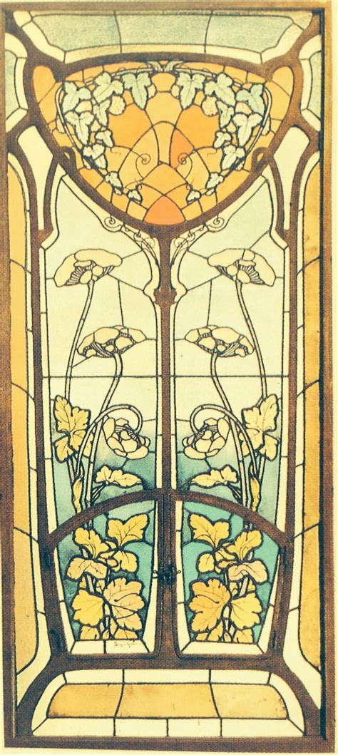 Art Nouveau Stain Glass Window My Top Pins1️⃣ Luxurydotcom⚜ Stained Glass Art Glass Art