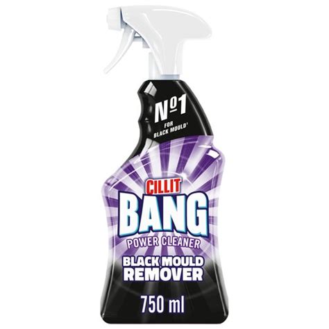 Cillit Bang Power Cleaner Black Mould Remover Spray 750 Ml Tesco
