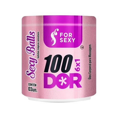 100dor 6x1 Sexy Balls Bolinha Anal 03 Unidades For Sexy