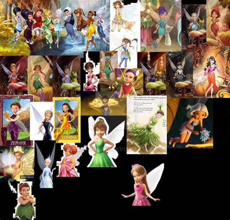 All Disney Female Fairies By Xredwillow On Deviantart
