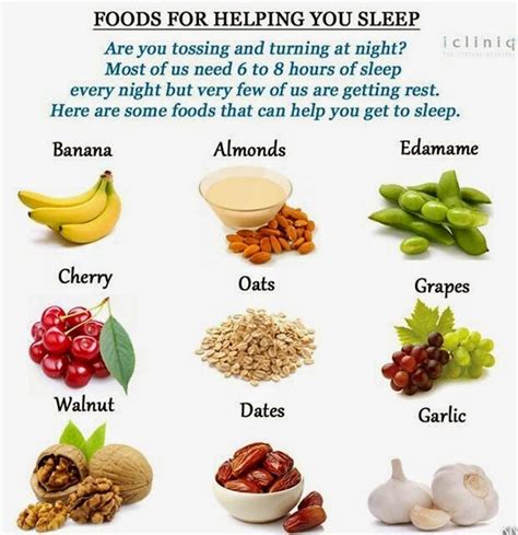 Healthy Foods For Helping You Sleep