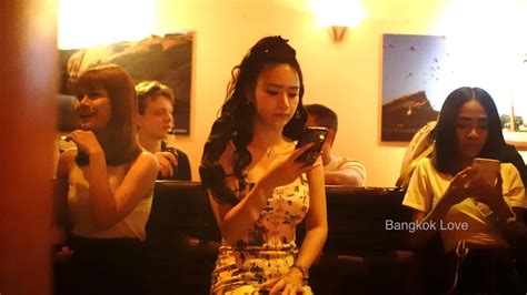 Thailand Bangkok Thermae Cafe Inside So Many Pretty Ladies Youtube