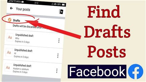 Visit facebook website then log into your facebook account. How To Find Drafts On Facebook App / How To S Wiki 88 How To View Drafts On Facebook Mobile ...