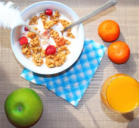 Free Images Fruit Orange Dish Meal Produce Plate Milk Cuisine