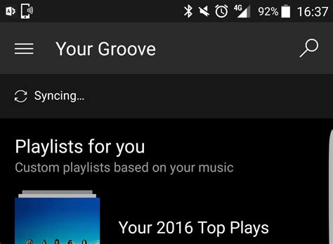 Groove Music Picks Up Three New Features On Android Mspoweruser