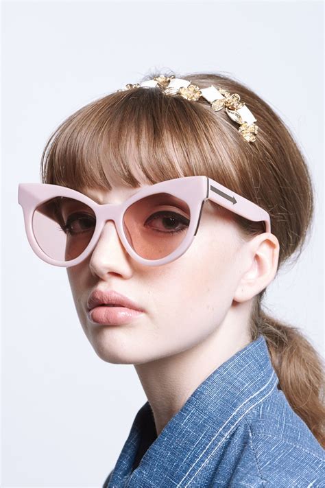 Starburst Dusty Pink And Gold Eyewear Karen Walker Shop Now On Lisa