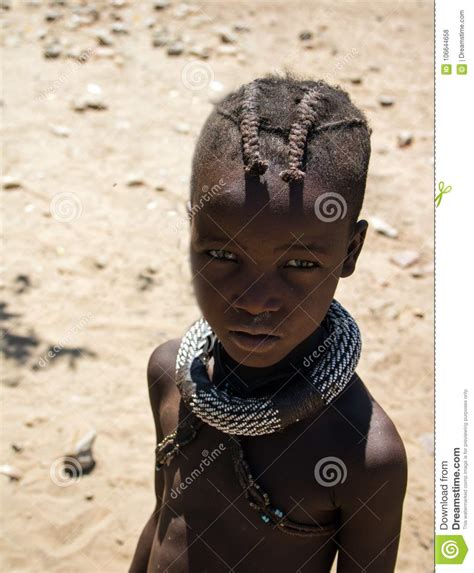 Young Himba Girl Editorial Stock Photo Image Of Drought