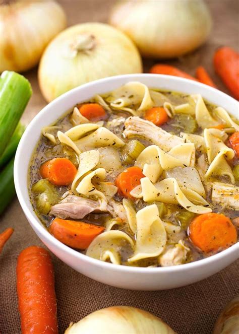 Instant Pot Chicken Noodle Soup Simply Happy Foodie