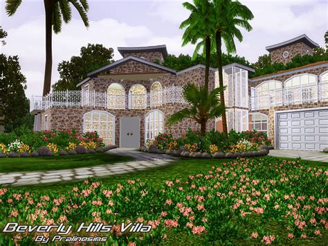 The Sims Resource Beverly Hills Villa