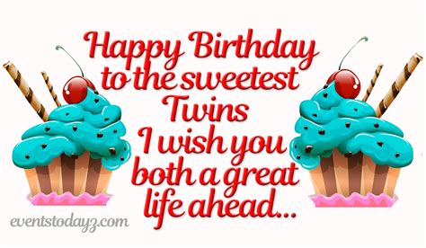 Birthday Wishes For Twins