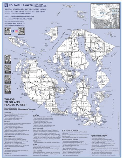 San Juan Islands Maps Coldwell Banker San Juan Islands Inc