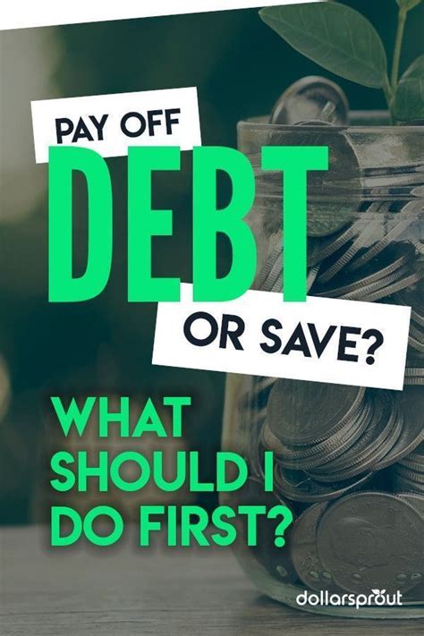 Should You Pay Off Debt Or Save Money Heres How To Decide Debt