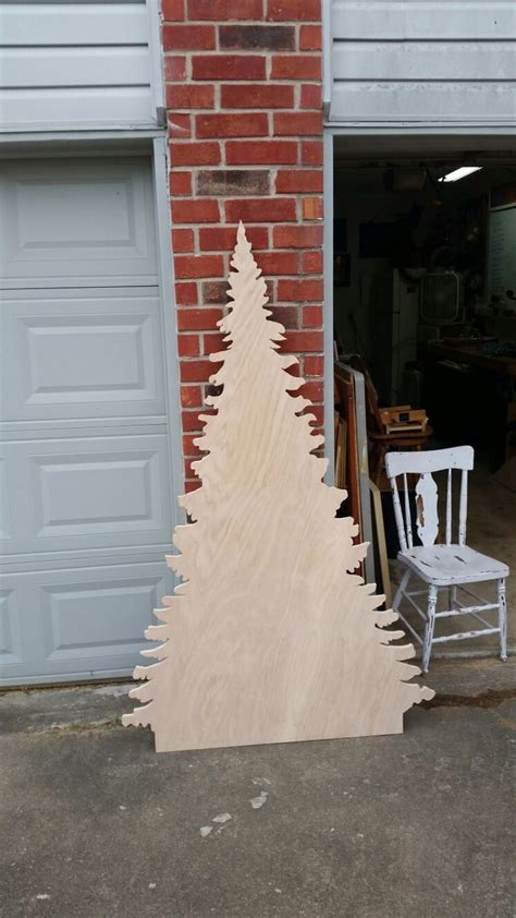 Plywood Christmas Tree Christmas Minis Christmas Diy Christmas