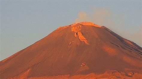 Volcán Popocatépetl Registra 2 Sismos Y Un Total De 35 Exhalaciones En