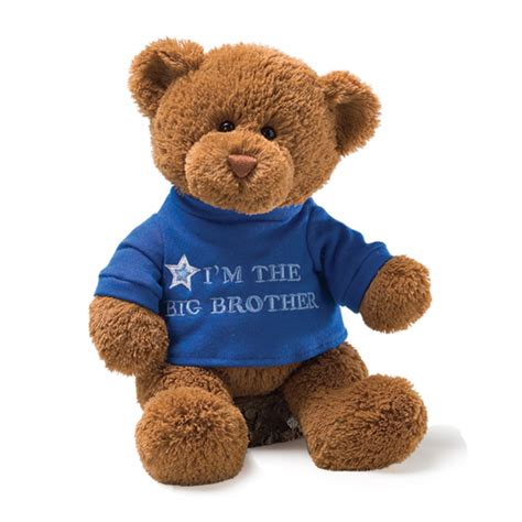big brother teddy bear 23cm soft plush toy stuffed toys gund