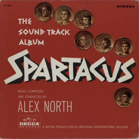 Alex North Spartacus Us Vinyl Lp Album Lp Record 589691