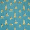 Old Shanghai Turquoise by Kasmir | Turquoise fabric, Old shanghai ...