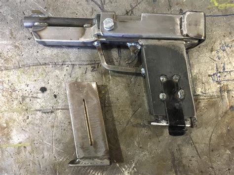 Steel Handgun Prop Build Part 1 Youtube
