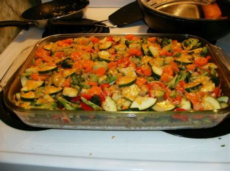 This post may contain affiliate links. Brown Rice and Vegetable Casserole Recipe | SparkRecipes