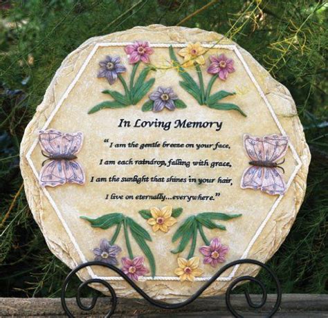 Memorial Garden Stepping Stone Garden Plaques