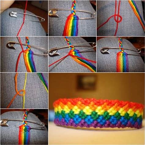 Diy Weave Rainbow Color Baubles Bracelet Pictures Photos And Images