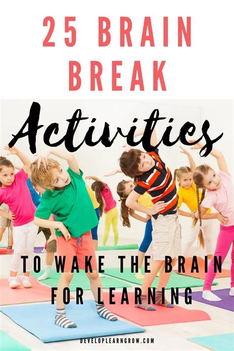 25 Brain Break Activities For Kids To Wake The Brain For Learning