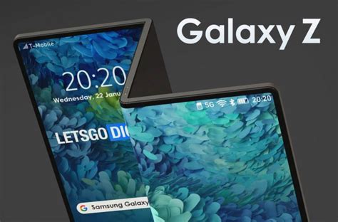 Galaxy Z A New Foldable Smartphone In The Samsung Z Series Letsgodigital