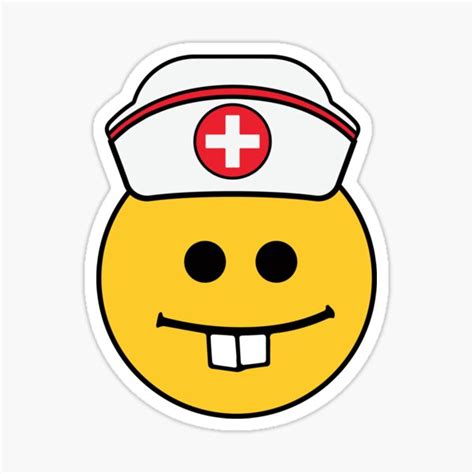 Nurse Essential Worker Emoji Sticker For Sale By Livaniaapparel