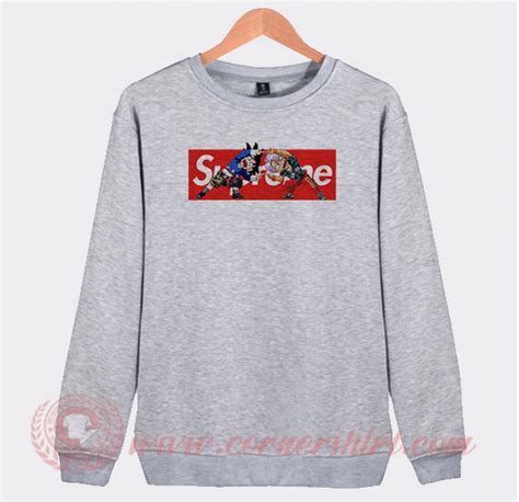 Supreme Dragon Ball Z Custom Sweatshirt Cheap Custom T Shirts