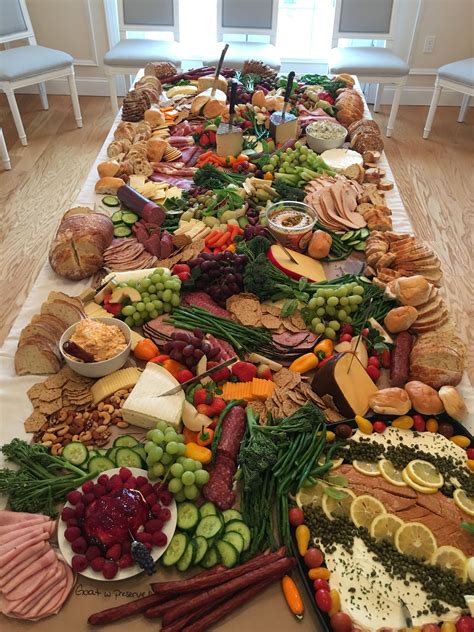 Charcuterie Board Buffet For Anniversary Party Buffet Food