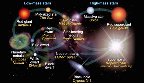 The Stellar Evolution Of Stars — Science Learning Hub
