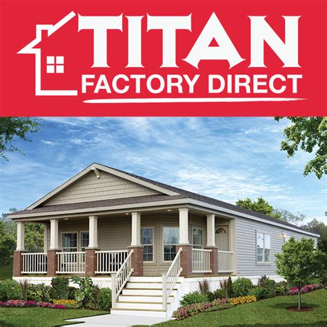 Titan Factory Direct House Exterior Manufactured Home Mobile Home