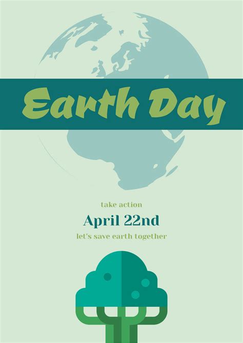 Earth Day Poster Poster Template