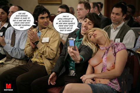 Post Fakes Howard Wolowitz Kaley Cuoco Kunal Nayyar Moyman